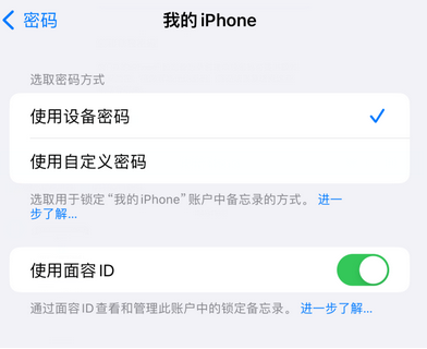 威宁apple维修分享iPhone锁定备忘录的两种方式